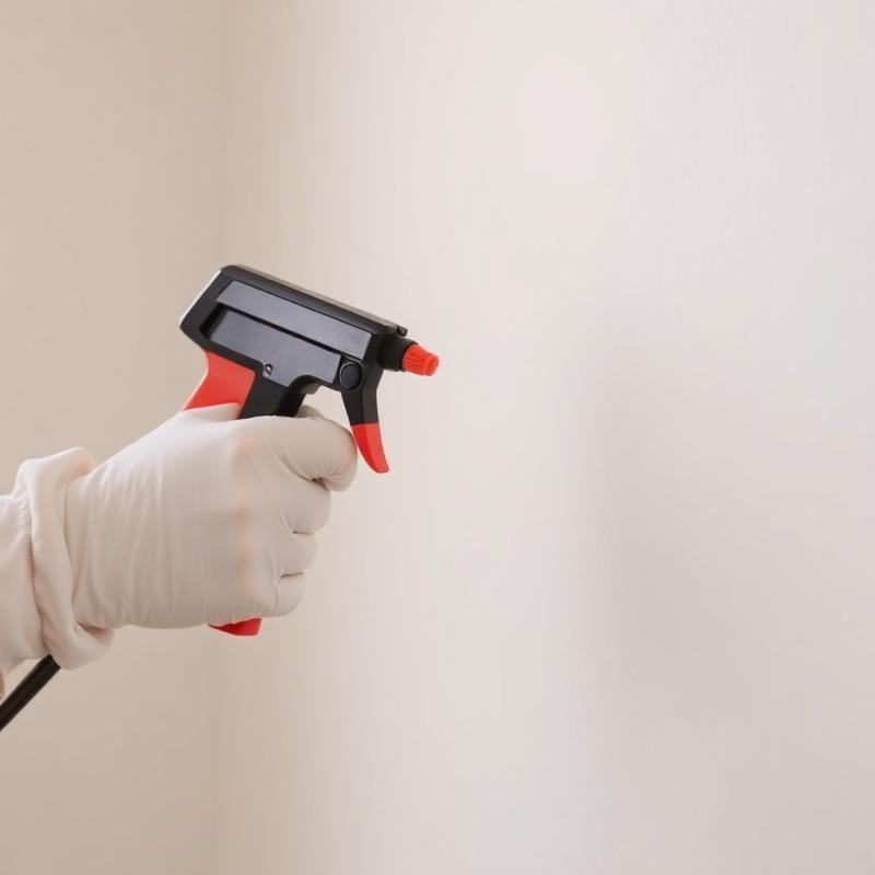 Pest control spraying